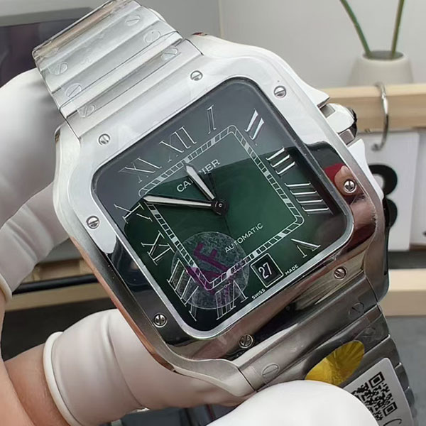 【AF製 スモーキーグリーン】カルティエコピー サントス ドゥ カルティエ WSSA0062 新作続々